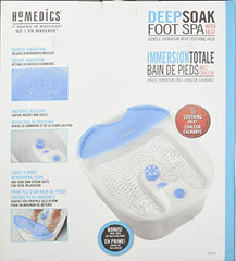 HoMedics Deep Soak Foot Spa with Heat