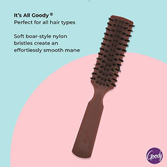 Goody Styling Essentials Hair Brush, Woodgrain Professional