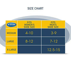 Dr. Scholl's Men's Diabetes & Circulator Socks-4 & 6 Pair Packs-Non-Binding Moisture Management, White - Crew (4 Pairs), 13-15