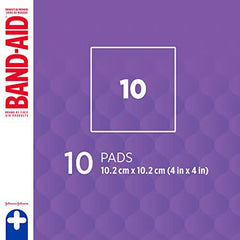 Band Aid gauze pads