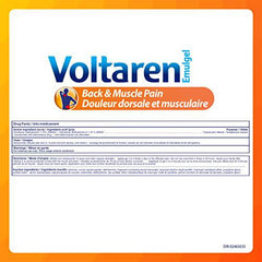 Voltaren Emulgel, Back & Muscle Pain, topical pain gel, 150g