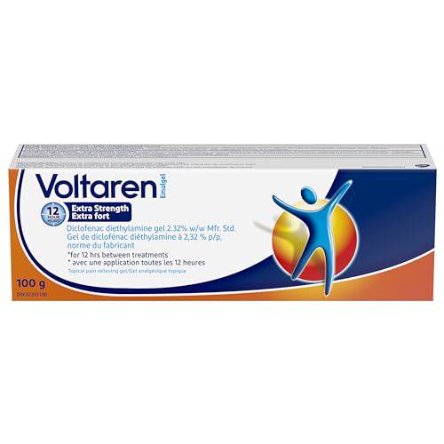 VOLTAREN Emulgel Extra Strength (Gel), topical pain gel, 100g