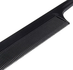 Diane Ionic DBC043 Anti-Static Rat Tail Comb, Black, 1 Count