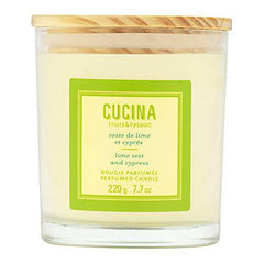 Cunina Perfumed Candle by Fruits & Passion - Lime Zest and Cypress - 220g