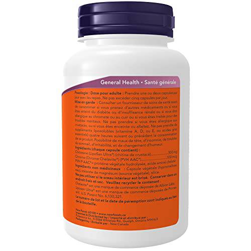 Now Foods Chitosan and Chromium 120vcap