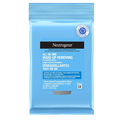 Neutrogena Makeup Remover Cleansing Face Wipes, Alcohol Free Facial Wipes