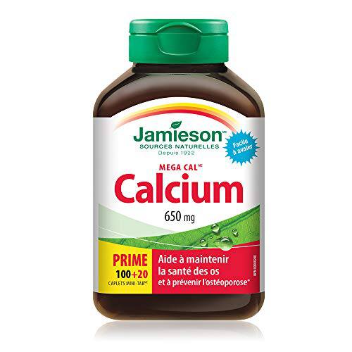 Mega Cal Calcium Mini-Tab Caplets, 650 mg - Zecoya