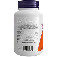 NOW Supplements Mannose Cranberry 700mg Capsules, 90 Count