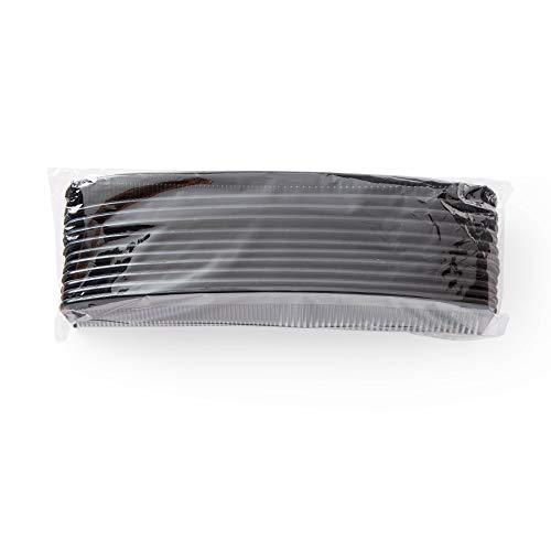 Medline Plastic Combs, Black, 144-Count