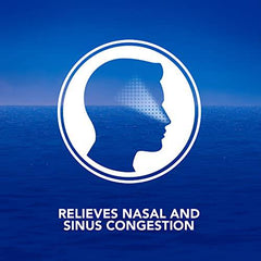 hydraSense Daytime Congestion Nasal Spray - Ultra Nasal Congestion Relief Saline Spray, Fast Acting, Relieves Nasal And Sinus Congestion from Colds or Sinusitis, Non-Medicated, Non-Habit forming, Saline Solution, 100% Natural Source Seawater, 100ml