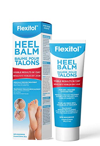 Flexitol Heel Balm - Super-Concentrated Moisturizer and Exfoliator, Diabetic Friendly, Pro-Vitamin B5, Vitamin E and L-Arginine, 28g