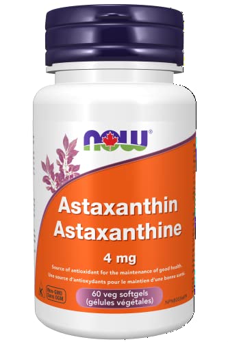 Now Foods Astaxanthin 4 mg 60 Veg softgel