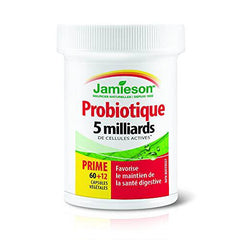 Jamieson Probiotics 5 Billion Active Cells - Regular Strength