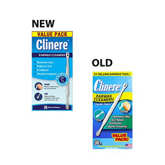 Clinere Ear Cleaners Club Value Pack, 36 Count