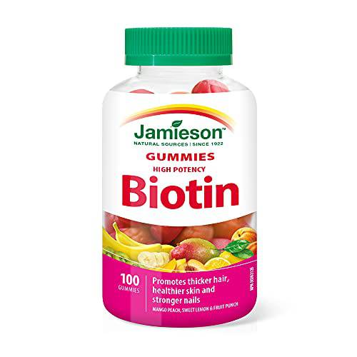 Jamieson High Potency Biotin Gummies 100 Gummies