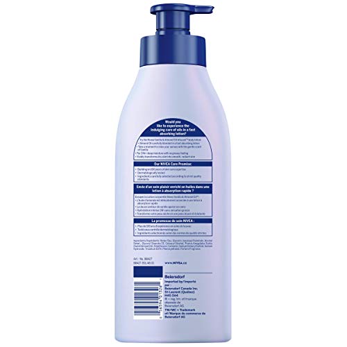 NIVEA Oil-Infused Vanilla & Almond Oil Body Lotion, 500 ml