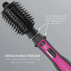 INFINITIPRO BY CONAIR The Knot Dr. Large Oval Brush, Create Glam Waves on Medium to Long Hair, Compatible with INFINITIPRO BY CONAIR The Knot Dr. Dryer Brushes