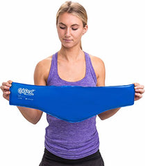 Chattanooga ColPac Cold Therapy, Blue Vinyl, Neck Contour Cold Pack (23")