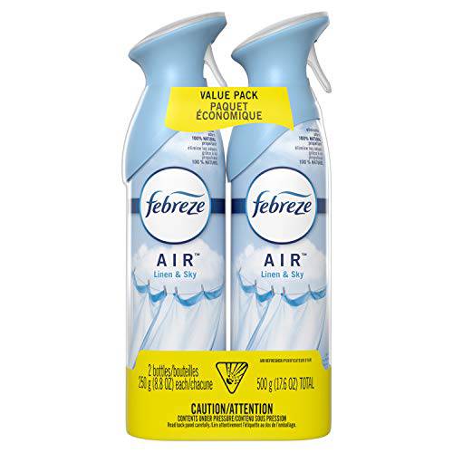 Febreze Odor-Elimintaing Air Freshener, Linen & Sky - Zecoya