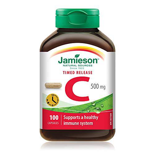 Jamieson Vitamin C 500 mg Timed Release Capsules