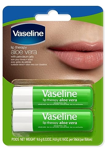 Unilever Vaseline Lip Therapy Aloe Care 2x4.8g 2 count