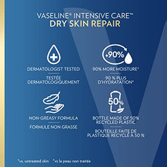 Vaseline Intensive Care Dry Skin Repair Body Lotion dry skin lotion with 48H Moisture + Ultra-Hydrating Lipids 100 ml