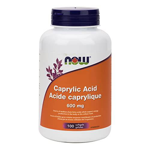 NOW - Caprylic Acid 600mg 100 Softgels