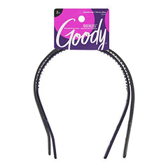 Goody Ouchless Flex Thin Pressure-Free Headband, 2 Count