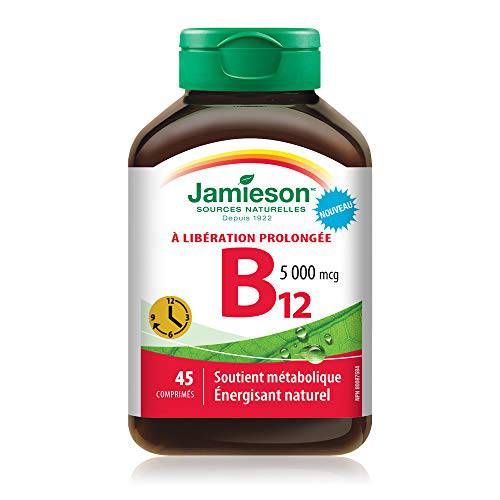 Jamieson Vitamin B12 Methylcobalamin 5,000 mcg Timed Release