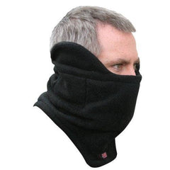 Heat Factory Neck Gaiter with Hand Heat Warmer Pockets, Black