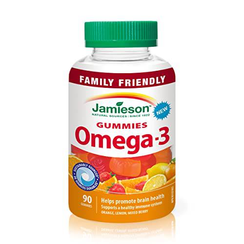 Jamieson Omega-3 Gummy NEW 90 Gummies