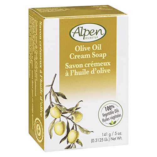 Alpen Secrets Olive Oil Moisturizing Soap, 5 Oz (Pack of 12)