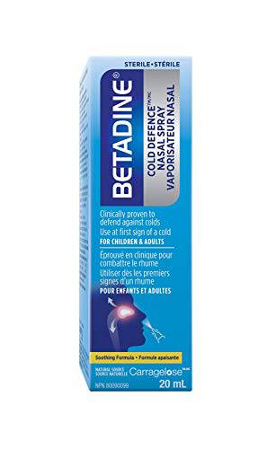 Betadine Cold Defence Nasal Spray 20 milliliter