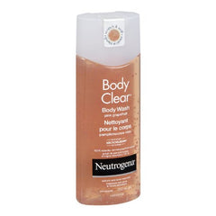 Neutrogena Body Clear Acne Body Wash - Maximum Strength Salicylic Acid, Vitamin C - Oil Free - Pink Grapefruit Scent - 250ml