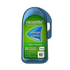 Nicorette Lozenge Mint 20 Nicorette Nicotine Lozenges, Quit Smoking Aid, Mint, 2mg 20 count