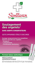 Similasan Stye Eye Relief Monodose, 20 Count