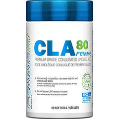 FEMME FIT - CLA80 Femme - Premium Grade Conjugated Linoleic Acid - 60 Count