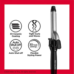 Revlon Long Lasting Medium Curls Curling Iron, 1"