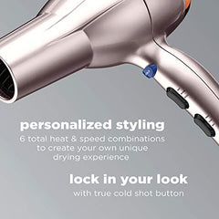 Conair Infiniti AC Motor Pro Hair Dryer, Rose Gold