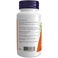 NOW Supplements Elderberry 10:1 Concentrate 500mg Capsules, 60 Count