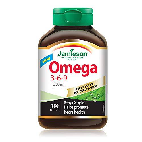 Jamieson NFA Omega 3-6-9 180 Softgels