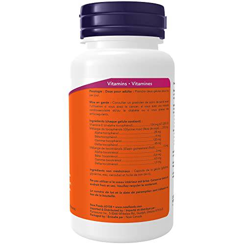 Now Gamma E Complex (Tocopherols/Tocotrienols) 60gel