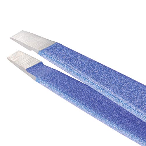 Tweezerman Mini Slant Tweezer Granite Sky, 1 Count (1248-GSR)