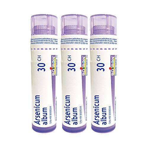 Boiron Arsenicum album 30CH, homeopathic medicine 3 count