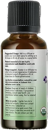 Now Foods Organic Lavender Oil (Lavandula angustifolia)30mL