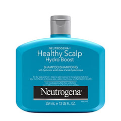 Neutrogena Moisturizing Healthy Scalp Hydro Boost Shampoo for Dry Hair and Scalp, with Hydrating Hyaluronic Acid, pH-Balanced, Paraben & Phthalate-Free, Color-Safe, 354 ml