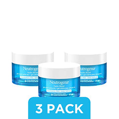 Neutrogena Hydro Boost Facial Gel Cream for Extra Dry Skin - Hyaluronic Acid to Hydrate Skin, Gel Moisturizer, Pack of 3 (3x47ml)