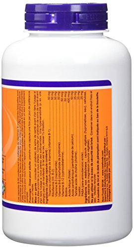 NOW B-50 Complex Veg Capsules, 250 Count