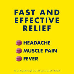 Advil Regular Strength Ibuprofen Pain Relief Tablets, Fast Acting Pain Relief for Migraine, Arthritis, Back, Neck, Joint, and Muscle Relief, 200mg (24 Count)