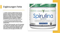 NOVAFORME - Pure Organic - Spirulina - 150 Gram